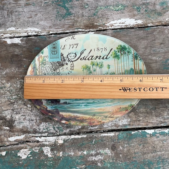 Michel Designs glass trinket soap dish - Picture 4 of 5